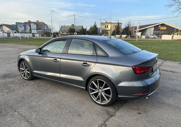 Audi A3 cena 76800 przebieg: 91232, rok produkcji 2017 z Ostrołęka małe 781